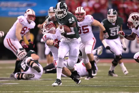 Le'Veon Bell and his teammates will face No. 18 Georgia in the 2012 Outback Bowl in Tampa, Fla.
