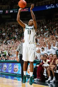 Keith Appling established career bests in scoring, rebounding and assists last week.