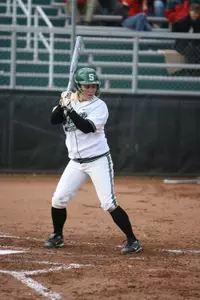 Senior Heidi Purtzer drove in MSU's final runs of the game to gain the 8-6 advantage over Boston College.