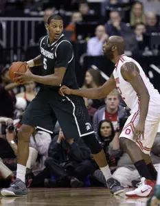 Adreian Payne, above, and Draymond Green had 10 points in Tuesday's game.