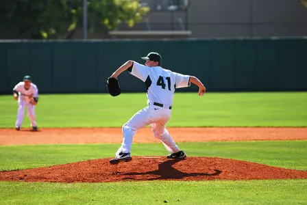Tony Bucciferro allowed just three runs on nine hits in 7.1 innings to earn the win on Saturday against Furman.