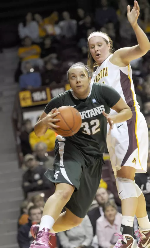 Kalisha Keane led the Spartans with 19 points, also adding eight rebounds, four assists and five steals.
