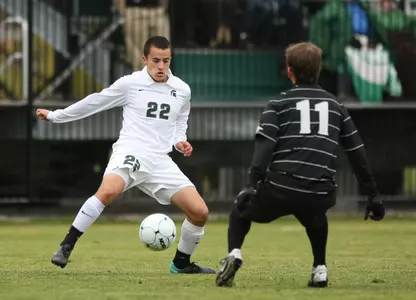 Freshman midfielder Wesley Curtis