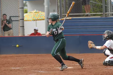 Freshman Sarah Bowling currently has a team-best 10 walks on the year.