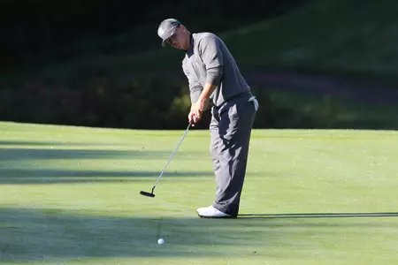 Senior Chris Mory has 10 birdies and an eagle through 36 holes at the FAU Spring Break Championship.