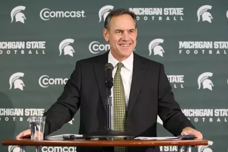 Coach Dantonio answered questions from the media on Monday before beginning spring practice on Tuesday.