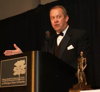 MSU Athletics Director Mark Hollis and the athletic department honored student-athletes with a GPA of 3.0 or higher on Monday night at the annual Academic Gala.