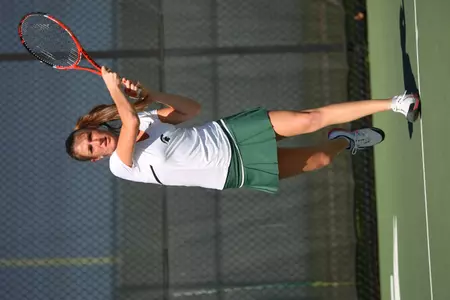 Freshman Marina Bohrer leads the Spartans with 21 wins.