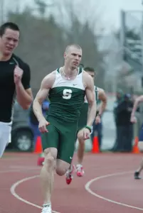 Yury Ratomski placed first and third overall in the 200m dash and 400m dash, respectively.