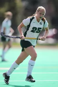 Jessica Lindner saw action in 18 games in 2010 for the Spartans.