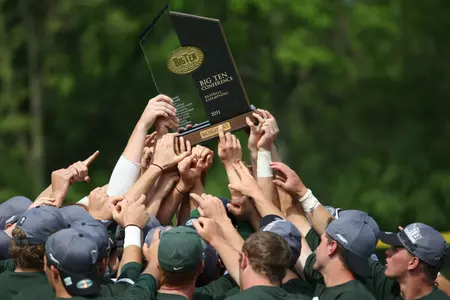 After claiming a share of the Big Ten regular-season championship, the Spartans are looking to win their first Big Ten Tournament title this weekend to earn a trip to the NCAA Tournament.
