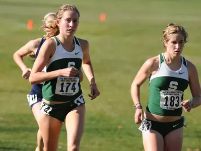 Senior Carlie Green and the Spartans look to defend their Big Ten Championship on Oct. 28.