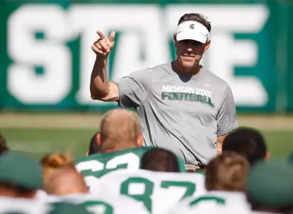 Coach Dantonio and the Spartans are down to their final week of preseason camp.