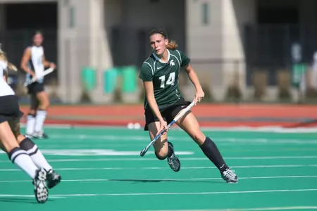 The Spartans fell to the Wolverines, 2-0, in their exhibition match.