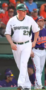Spartan head coach Jake Boss serves as the honorary chair for the CASE Cares volunteer nonprofit organization.