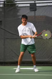 Senior Ronnie Hulewicz returns to the court this weekend after posting a 20-15 overall record last season.