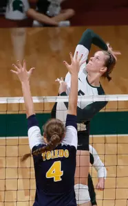 Senior Jenilee Rathje was named tournament MVP for the third time this fall at the Spartan Invitational on Saturday night.