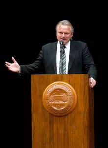 Former football player, Morten Anderson was inducted into the Michigan State Athletics Hall of Fame on Thursday evening.