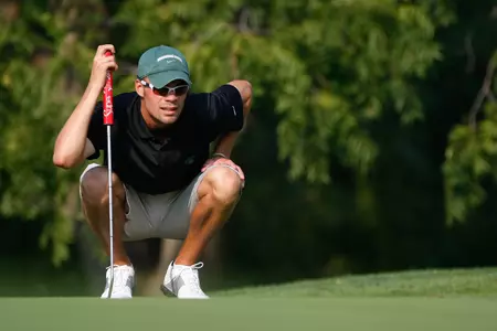 Senior Dan Ellis is only two shots off the Fossum Invitational lead entering tomorrow's final round.