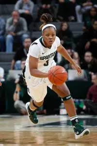 Senior Porsche Poole led MSU in scoring (17 points) for the eighth time this season.