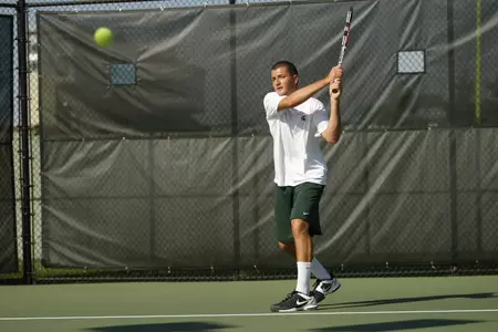 Doug Zade is a freshman on the men's tennis team.
