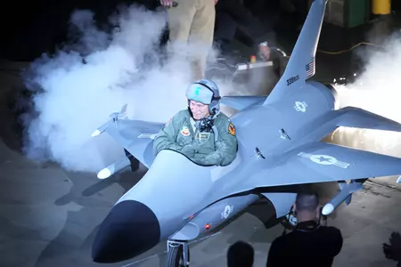 Last year it was a fighter jet. See this year's Coach Izzo entrance on Oct. 12.