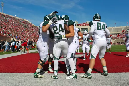 The Spartans are looking to improve to 2-1 in Big Ten play after defeating Indiana last weekend.