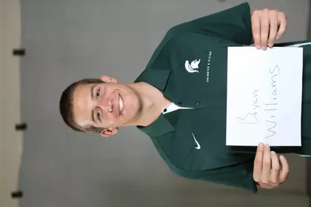 Junior Bryan Williams and the Spartans will take on Iowa on Friday