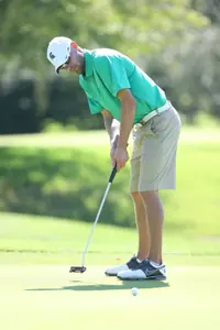 Senior Dan Ellis had a team-high eight birdies today en route to his 3-over par 145.