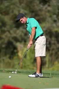 Junior Carson Castellani posted a career-low 219, en route to his third top-20 showing of the season.