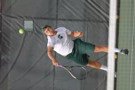 Junior Aaron Pfister is looking to repeat his championship performance from last season.