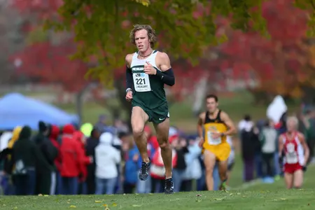 Senior Josh McAlary and the Spartans earned an at-large bid to the NCAA Championships.