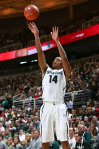Gary Harris will miss 2-3 weeks with a sprained left shoulder.