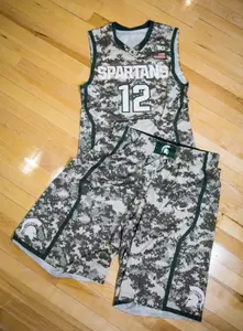 MSU will wear this uniform when it plays UConn in the Armed Forces Classic on Nov. 9