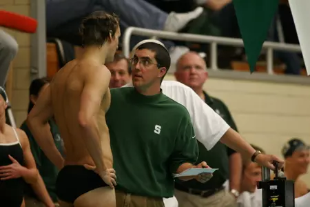 Head coach Matt Gianiodis is in his ninth season leading the Spartans