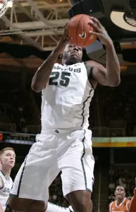 Derrick Nix earned his first Big Ten Player of the Week honor on Dec. 24.