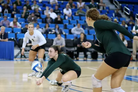 Kori Moster and Lauren Wicinski each were recognized by the AVCA.
