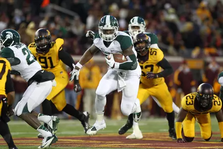 Le'Veon Bell has recorded three 200-yard rushing games in 2012, including a career-best 266 yards at Minnesota.