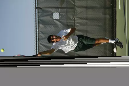 Ronnie Hulewicz picked up a win for the Spartans 6-2, 6-1