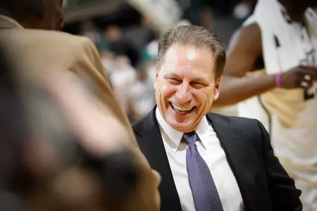 Tom Izzo has been named the National Coach of the Year by CBSSports.com.