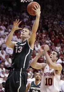 Austin Thornton is enjoying his senior season at Michigan State.