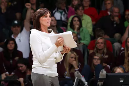 Head coach Cathy George and the volleyball program will hold nine summer camps in July.