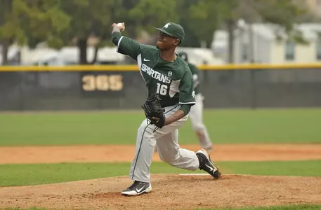 David Garner threw six shutout innings in the 4-0 win over No. 25 Baylor Wednesday night.