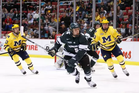 Brock Shelgren took home two awards at the 2012 Hockey Banquet