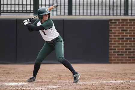 Junior Jayme O'Bryant posted her first homerun of the year against EMU.