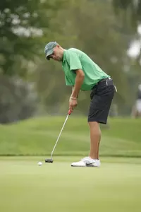 Junior Dan Ellis leads the team with a 72.3 scoring average this season.