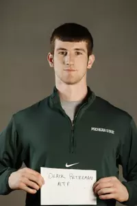 Derik Peterman established a new personal best in the pole vault.