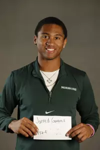 Jarred Gambrell was Michigan State's top finisher in the triple jump last weekend.