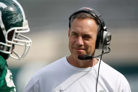 MSU football concludes its 15 spring practices with the Green-White intrasquad game on Saturday, April 28 at 1:06 p.m. in Spartan Stadium.