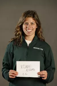 Senior Klare Essad placed third in the 10000 meters.